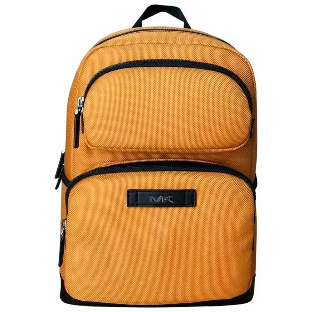 S Michael Kors Kent Sport Utility Large Yellow Gold Backpack 37U1LKSC50 $448